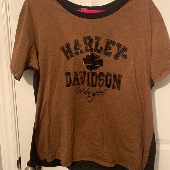 Harley Davidson metallic t-shirt